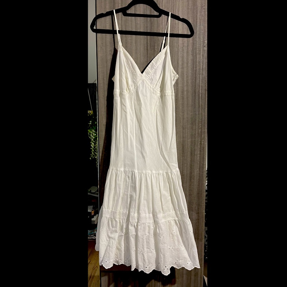 White summer dress size 6